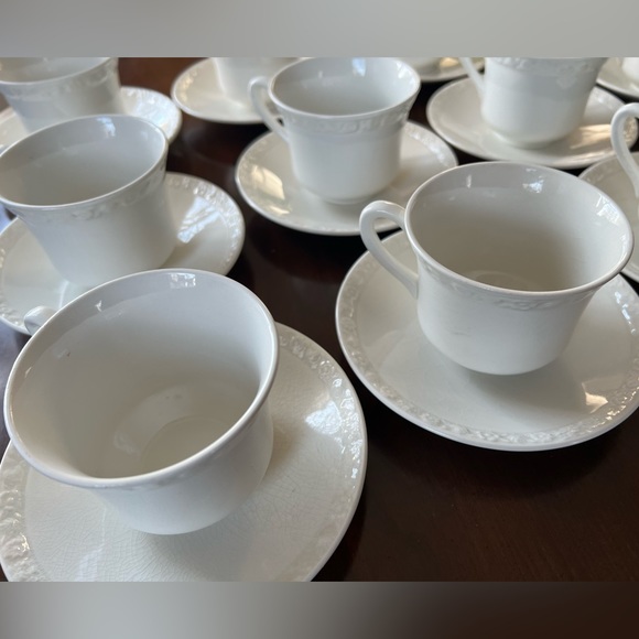 Wedgwood & Co. Ltd “Hedge Rose” Pattern Cup & Saucer , 12 Quantity - Picture 8 of 11